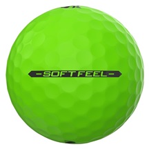 Srixon Soft Feel Brite golfové míčky, zelené