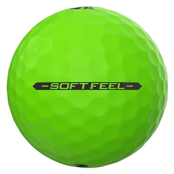 Srixon Soft Feel Brite golfové míčky, zelené