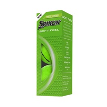 Srixon Soft Feel Brite golfové míčky, zelené