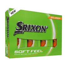 Srixon Soft Feel Brite golfové míčky, oranžová