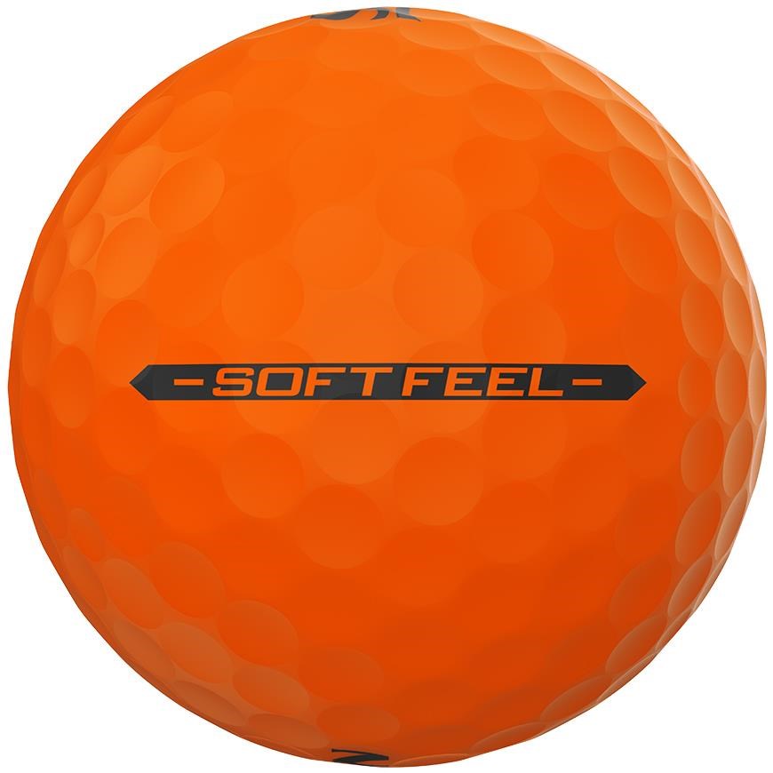 Srixon Soft Feel Brite golfové míčky, oranžová
