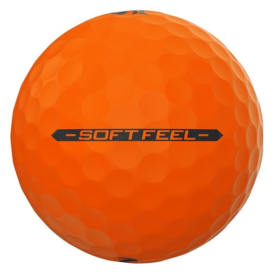 Srixon Soft Feel Brite golfové míčky, oranžová