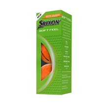 Srixon Soft Feel Brite golfové míčky, oranžová