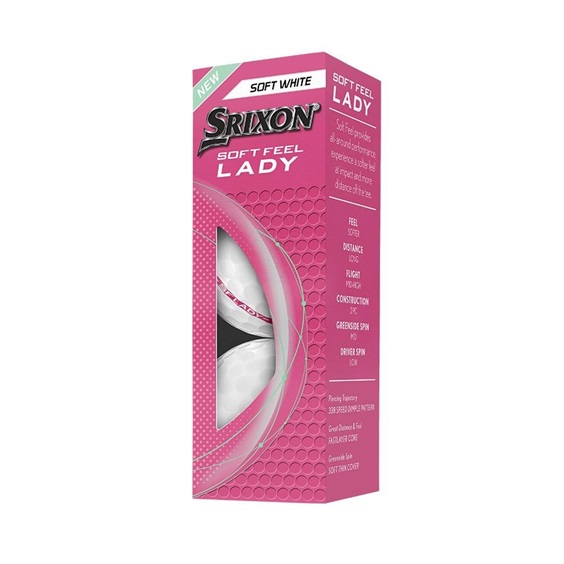 Srixon Soft Feel Lady dámské golfové míčky