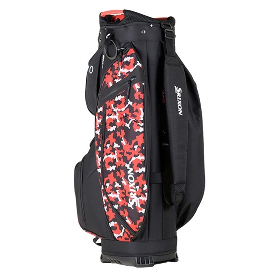 Srixon Premium cart bag, black/red camo