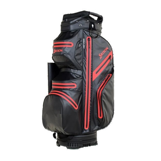 Srixon Waterproof cart bag, černo/červený