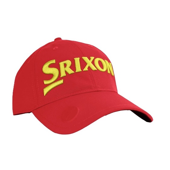Srixon Ball Marker kšiltovka, červená + markovátko