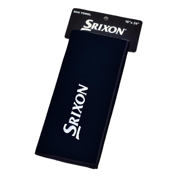 Srixon Tri-Fold MicroFibre ručník, černý