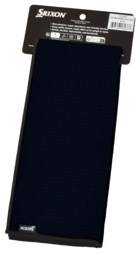Srixon Tri-Fold MicroFibre ručník, černý