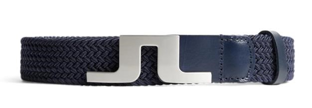 J.Lindeberg Berry Elastic pánský opasek, modrý