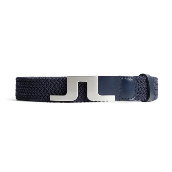J.Lindeberg Berry Elastic pánský opasek, modrý