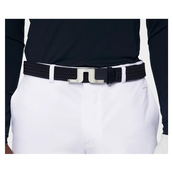 J.Lindeberg Berry Elastic pánský opasek, modrý