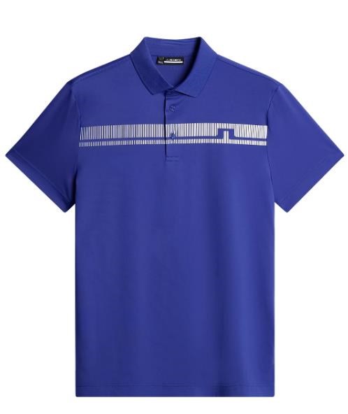 J.Lindeberg Klas pánské polo, clematis blue