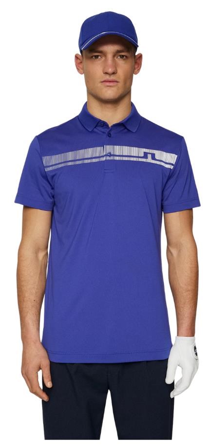 J.Lindeberg Klas pánské polo, clematis blue