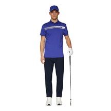 J.Lindeberg Klas pánské polo, clematis blue