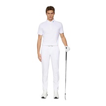 J.Lindeberg KV Print pánské polo, tour tiger clematis