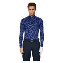 J.Lindeberg Ello Compression Print pánský top, tour tiger clematis