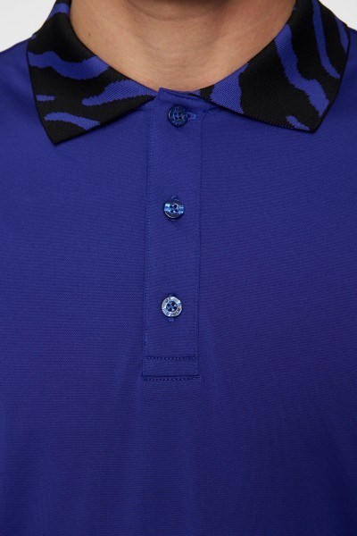J.Lindeberg Karter pánské polo, clematis blue