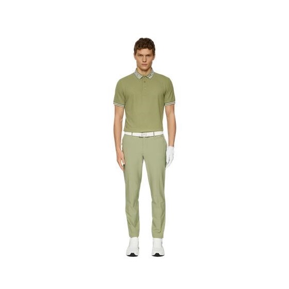 J.Lindeberg Austin pánské polo, oil green