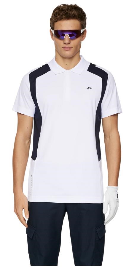 J.Lindeberg Legacy pánské polo, bílé