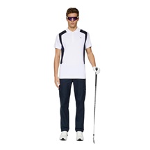 J.Lindeberg Legacy pánské polo, bílé