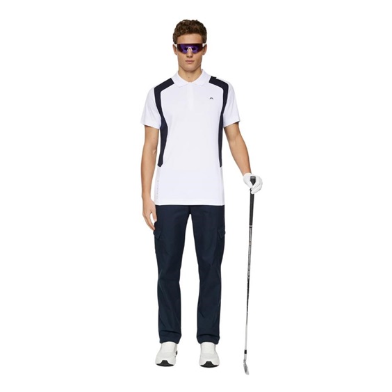 J.Lindeberg Legacy pánské polo, bílé