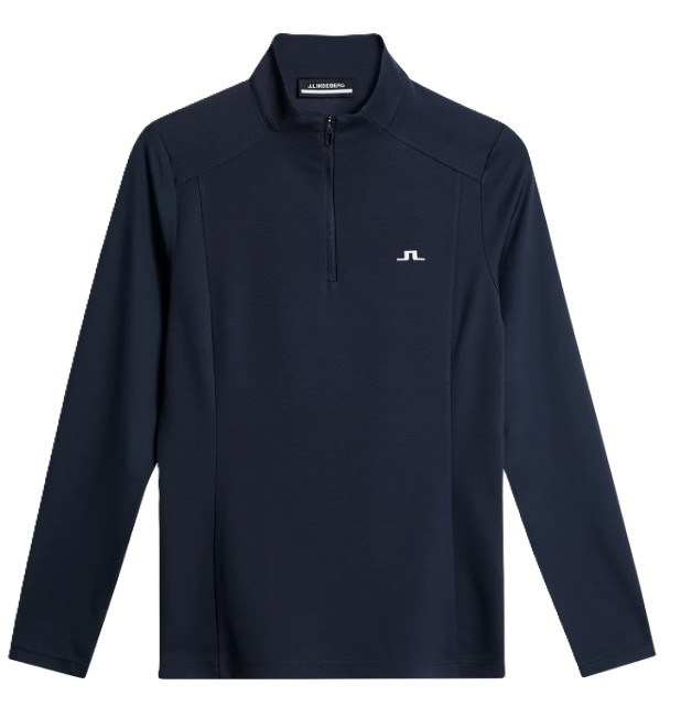 J.Lindeberg Cindy Quarter Zip Mid  layer dámská mikina, modrá