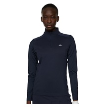 J.Lindeberg Cindy Quarter Zip Mid  layer dámská mikina, modrá