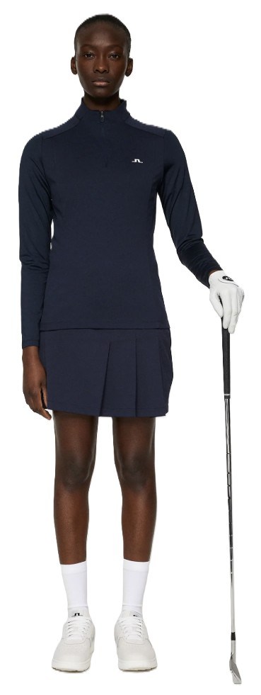 J.Lindeberg Cindy Quarter Zip Mid  layer dámská mikina, modrá