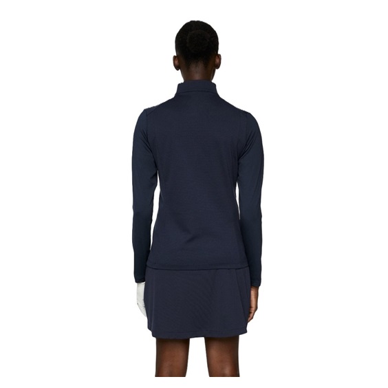 J.Lindeberg Cindy Quarter Zip Mid  layer dámská mikina, modrá
