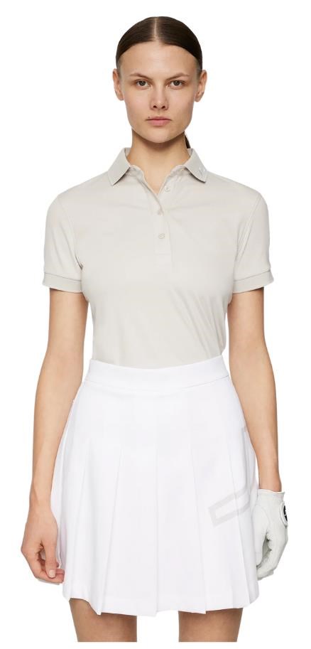 J.Lindeberg Tour Tech dámské polo, moonbeam