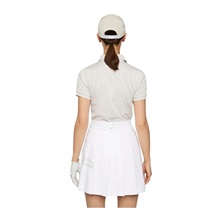 J.Lindeberg Alaya Jacquard dámské polo, moonbeam