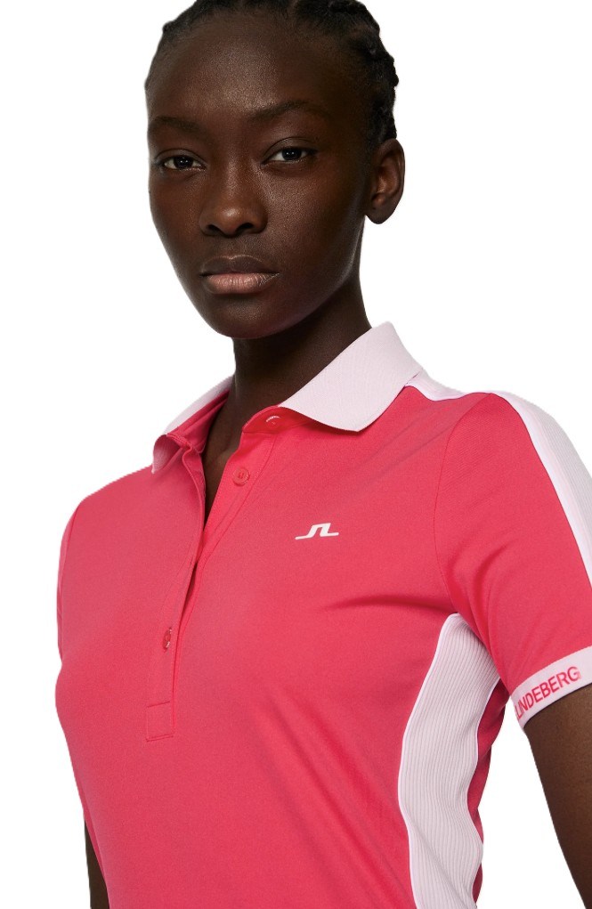 J.Lindeberg Demi dámské polo, azalea