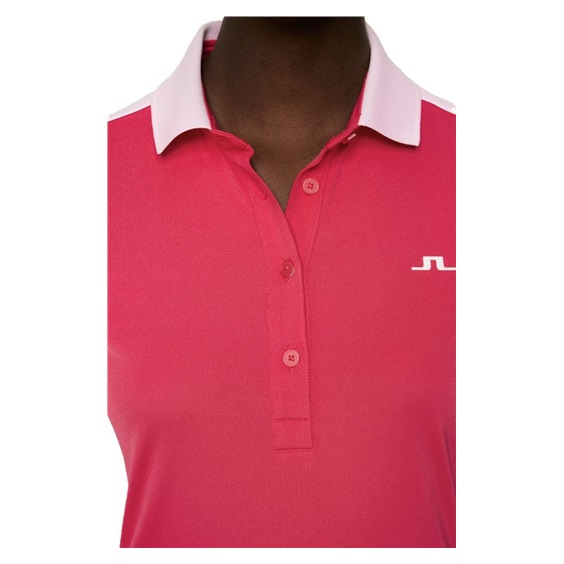 J.Lindeberg Demi dámské polo, azalea