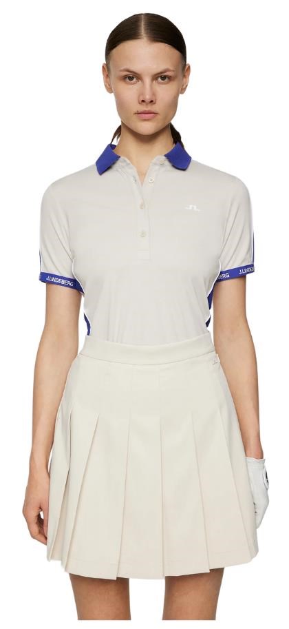 J.Lindeberg Demi dámské polo, moonbeam