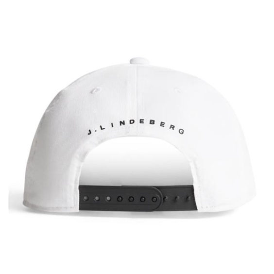 J.Lindeberg Drive Cap kšiltovka, bílá
