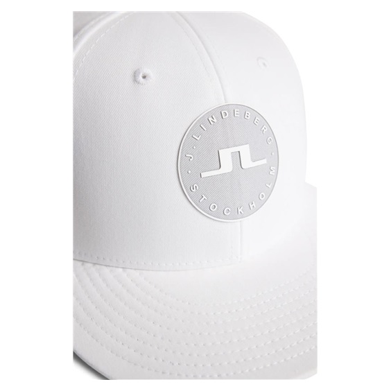 J.Lindeberg Drive Cap kšiltovka, bílá