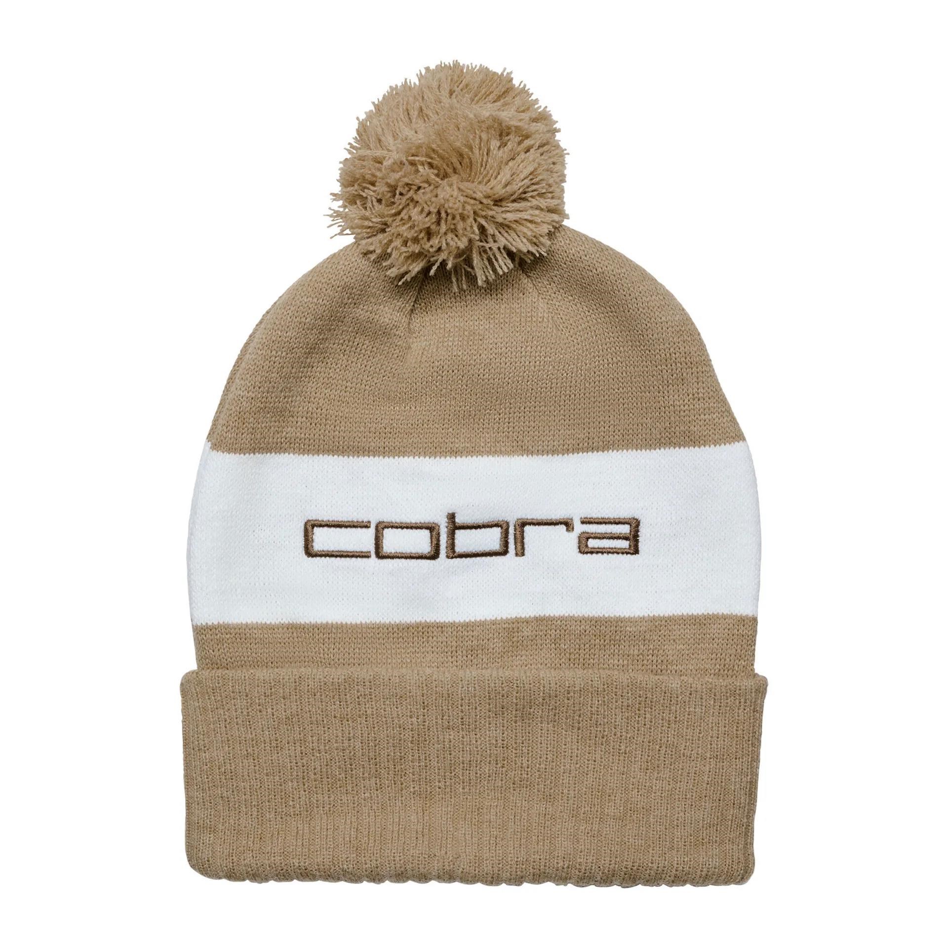 Cobra Pom Beanie zimní čepice, sand