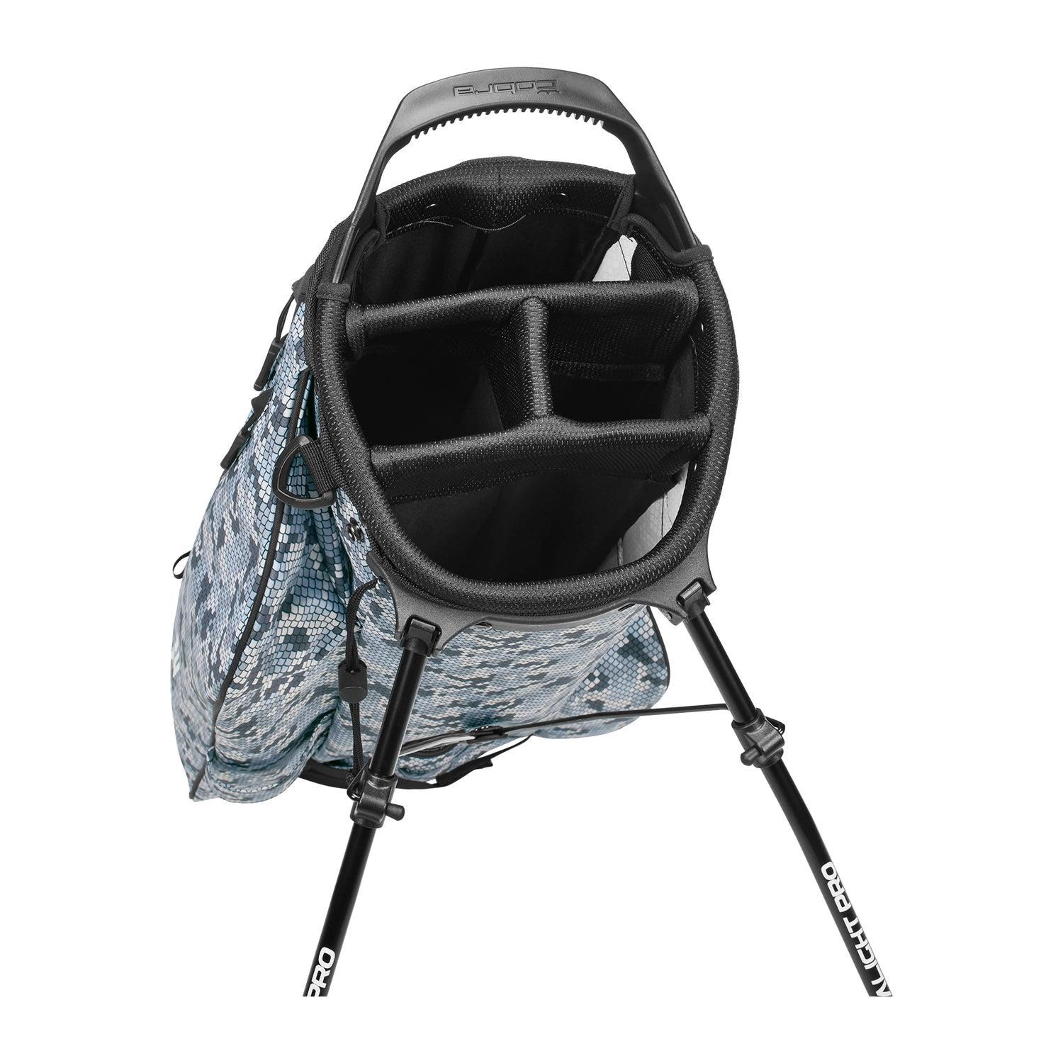 Cobra Ultralight Pro stand bag, černo/šedý