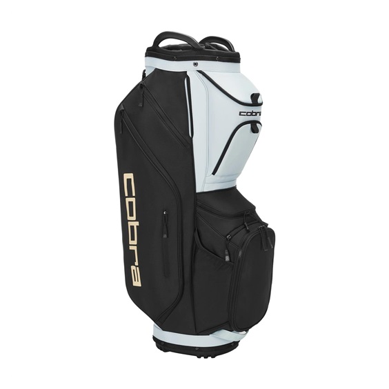Cobra Ultralight Pro cart bag, black/champagne