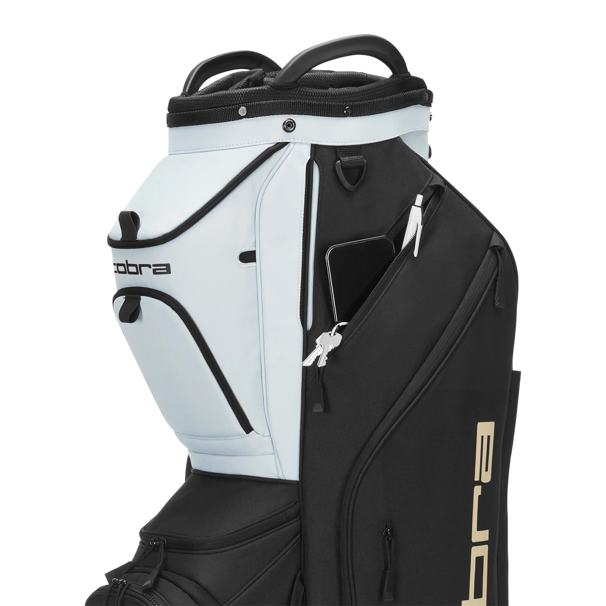Cobra Ultralight Pro cart bag, black/champagne