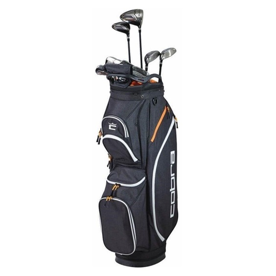 Cobra Fly XL Black Gold pánský golfový set, ocel + cart bag