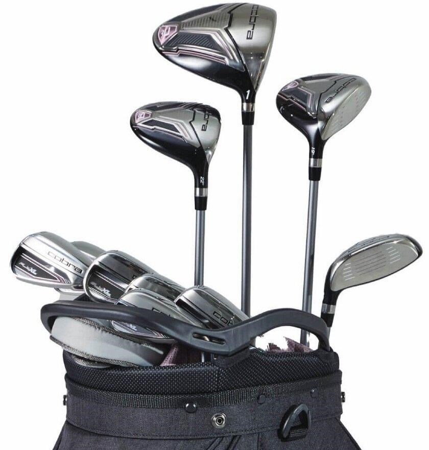 Cobra Fly XL Black Pink dámský golfový set
