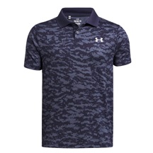 Under Armour Matchplay Printed dětské polo, midnight navy