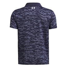 Under Armour Matchplay Printed dětské polo, midnight navy