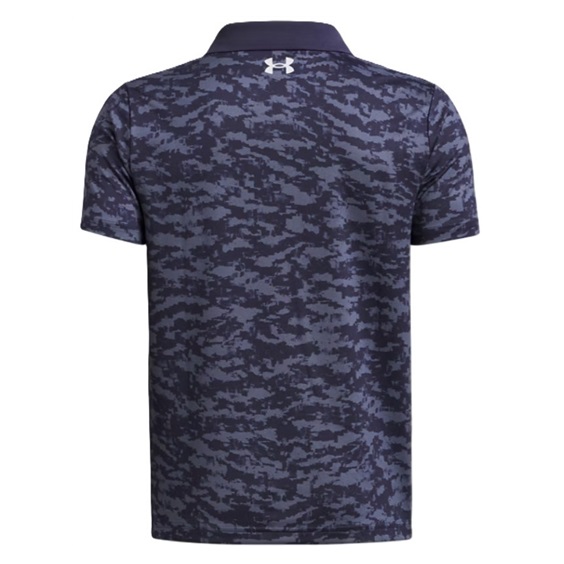 Under Armour Matchplay Printed dětské polo, midnight navy