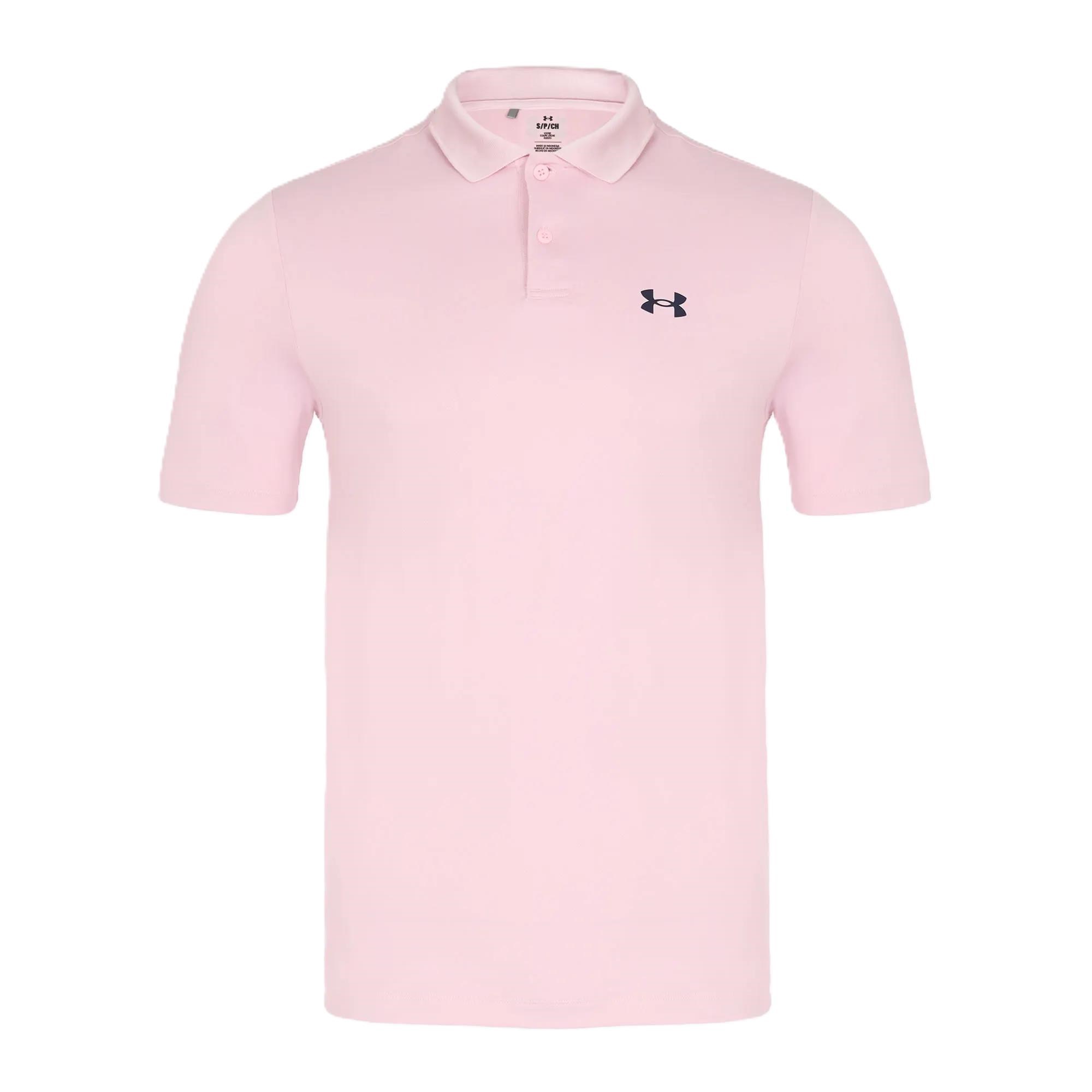 Under Armour Performance 3.0 pánské polo, prime pink
