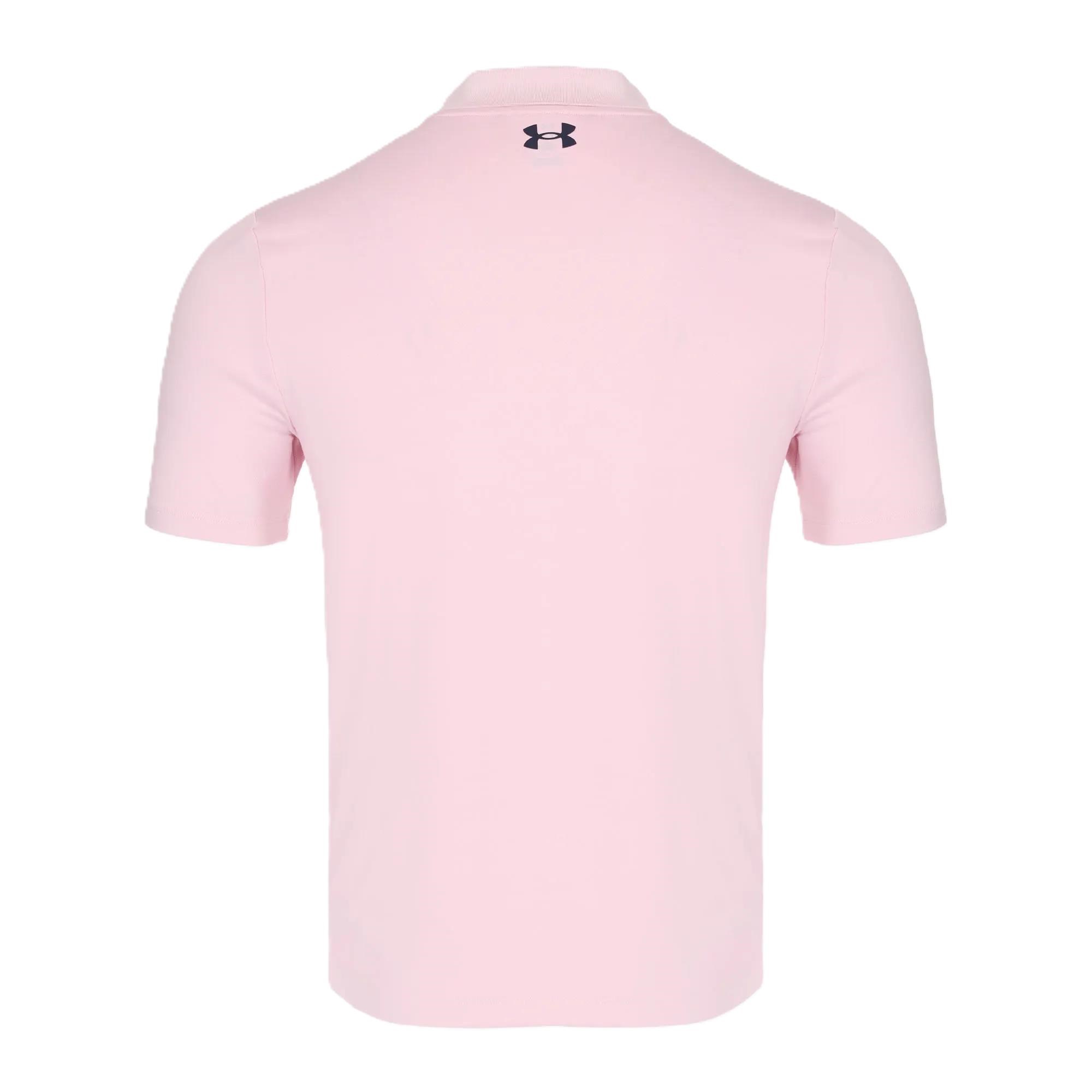 Under Armour Performance 3.0 pánské polo, prime pink