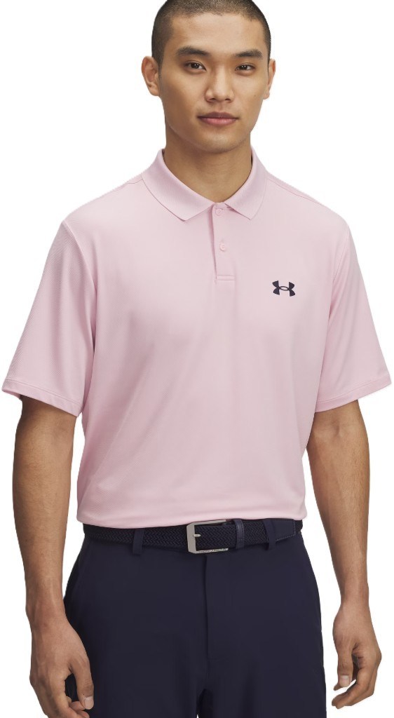 Under Armour Performance 3.0 pánské polo, prime pink