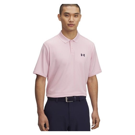 Under Armour Performance 3.0 pánské polo, prime pink